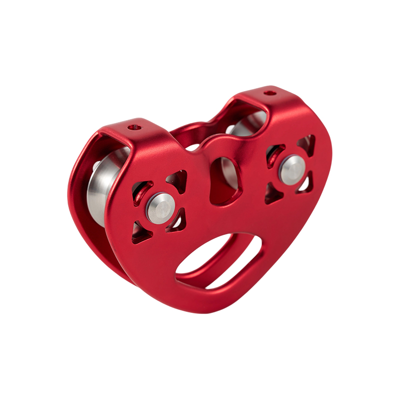MP-SHL-007 Heart-Shaped Rock Climbing Double Pulley